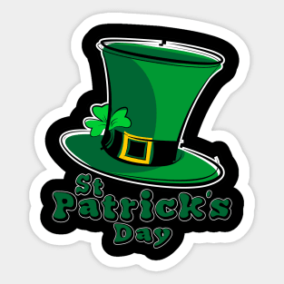 St Patricks Hat Sticker